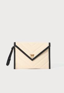 Клатч Pinko FLAT PURSE HANDLE, Beige/Nero/Antique Gold/Gold-Coloured