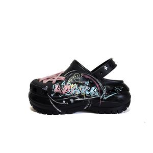 Crocs Сабо Mega Crush Clog унисекс, черные