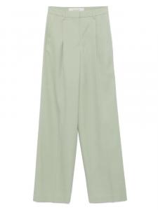 Шерстяные брюки Golden Goose, зеленый