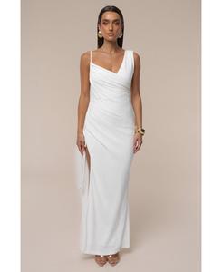 Льняное платье, о котором мечтают женщины в летнее время JLUXLABEL, Ivory