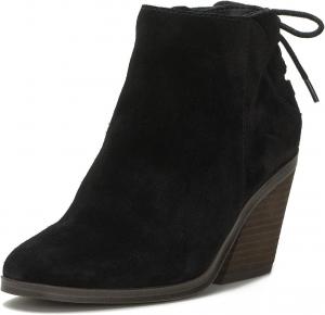 Женские модные ботильоны YDN с круглым носком, шнуровкой сзади, массивными высокими каблуками, боковыми молниями, для вечеринок и повседневной носки, размеры 4-16 US, Black