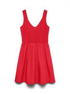 VERO MODA Платье 'VMVally' красное