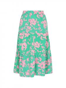 Юбка длиной до колена IZIA, цвет turquoise multicolor
