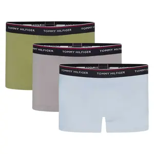 Трусы Tommy Hilfiger 3 units, синий/зеленый/серый