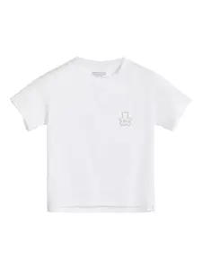 Футболка Bernie Baby с карманом Brunello Cucinelli Kids, белый