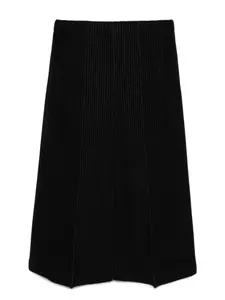 Плиссированные брюки Homme Plissé Issey Miyake, черный