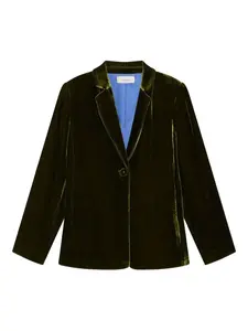 Жакет на одной пуговице Maliparmi, зеленый