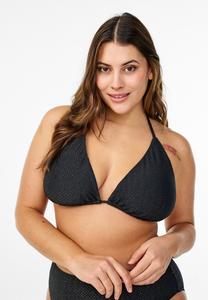 Верх бикини TRIANGEL MIT GLITZER Zizzi, черный