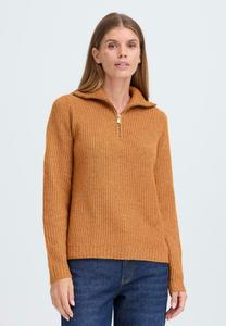 Джемпер Oxmo IHBALLINO TROYER, Brown Sugar/Orange