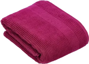 Полотенце Vossen "Завтра", (1 шт.) 67х140 см (1 шт.), цвет cranberry