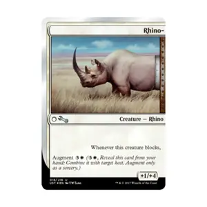 CCG Носорог- (U), MTG - Unstable