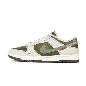 Nike Кроссовки для скейтбординга Dunk с антискользящим покрытием, износостойкие, унисекс, бежево-зеленые