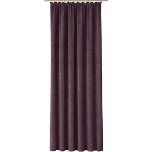Штора Trondheim B с шторной лентой, 1 шт., по размеру Wirth, Beere