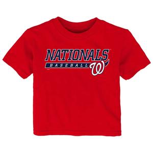 Детская красная футболка Washington Nationals Take the Lead Outerstuff