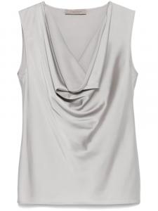 D.Exterior атласный топ, серый