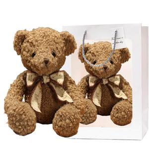 Плюшевый мишка, большой размер, плюшевые куклы медвежонок для обнимашек, высота 33 см Bobby Bear