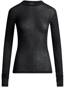 BITE Studios полупрозрачная футболка, черный