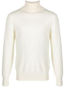 Джемпер тонкой вязки с высоким воротником FURSAC, бежевый