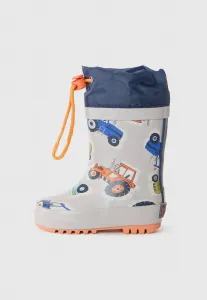 Резиновые сапоги gummistiefel traktor Playshoes, Dark Blue/Grey