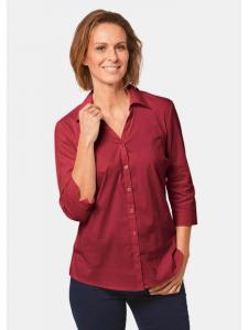 Блуза GOLDNER, цвет dunkelrot