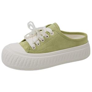 Женские сандалии с закрытым носком, с резиновой подошвой, устойчивой к истиранию и скольжению VAEL, Green