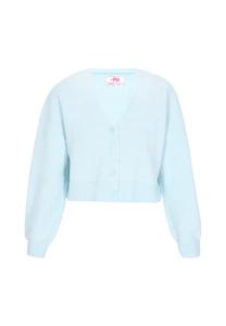 Вязаный кардиган MYMO Young Fashion, светло-голубой