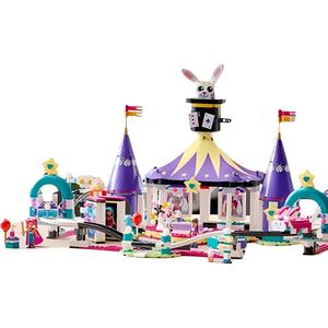 Волшебный парк аттракционов американские горки пластиковые строительные блоки 601 1000 шт 41685 LEGO