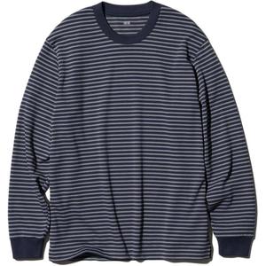 UNIQLO Футболка унисекс темно-синяя