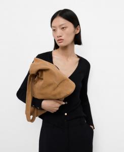 Женский ребристый кардиган на пуговицах MANGO, Black