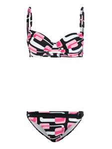 Комплект бикини Kangaroos, цвет schwarz/rosa