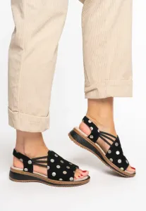 Сандалии на танкетке hawaii leo Ara, Schwarz