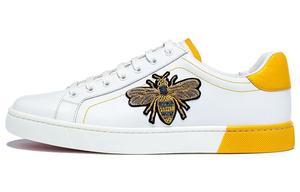 MASCAL Низкие кроссовки для скейтбординга, мужские, белые, желтые