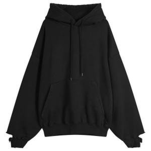 Худи с потертым карманом Cole Buxton, черный