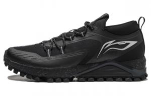 Кроссовки Ride The Wild для бега мужские с низким верхом черного цвета Lining