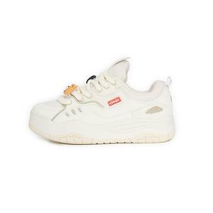 Низкие кроссовки для скейтбординга унисекс OHJC, Ivory
