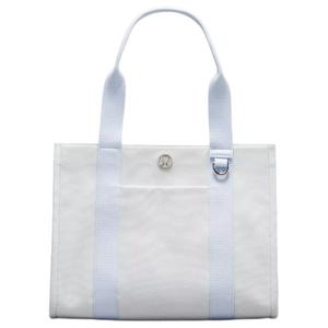 Lululemon Хлопковая сумка-шоппер из парусины на плечо женская классическая мельничный цвет светлая слоновая кость, Windmill Color Light Ivory