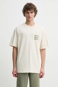 Хлопковая футболка Les Deux, бежевый