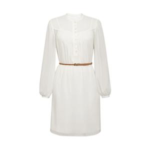 Платье Deep Breath с поясом, черный