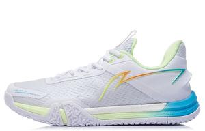 Кроссовки для бадминтона Flying Close To The Ground женские с низким верхом белого цвета Lining