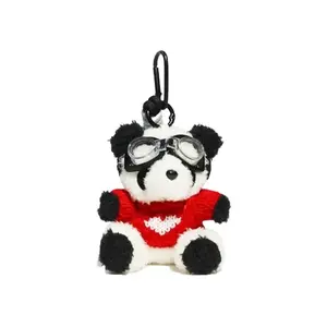 OLOEY Модный, креативный, свитер сердце brown bear брелок для сумки плюшевые куклы подвеска малый размер высокий