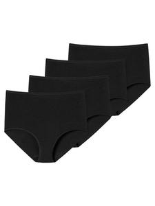 Трусики макси 95/5 органический хлопок Schiesser, черный