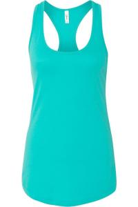 Женская майка-борцовка Next Level Ideal, цвет tahiti blue