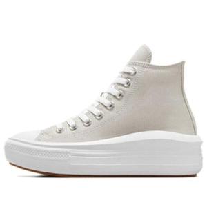 Кроссовки chuck taylor all star move platform 'beige white' Converse, бежевый