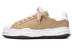 Blakey Стильные кроссовки для скейтбординга унисекс с низким верхом светло-коричневые Mihara Yasuhiro