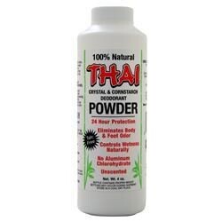 Deodorant Stones of America Порошковый дезодоранта из тайского хрусталя и кукурузного крахмала - 100% натуральный без отдушек 4 унции