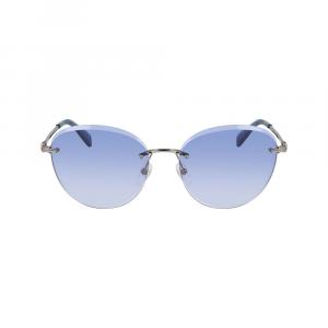 Двухцветные металлические солнцезащитные очки Longchamp