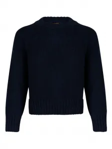 Свитер с круглым вырезом Gran Sasso, синий