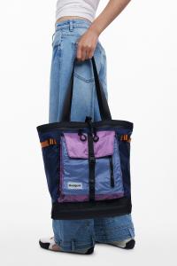 Большой нейлоновый рюкзак-сумка