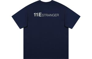 Футболка унисекс 11ESTRANGER, серо-зеленая