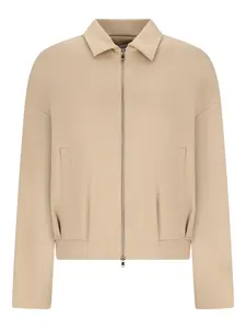 Куртка Argenta на молнии Max Mara, нейтральный